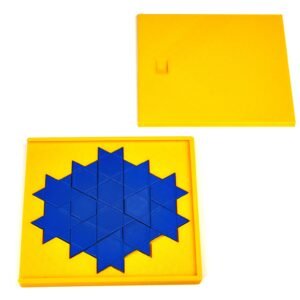 TriHex 14 pieces Puzzle with box